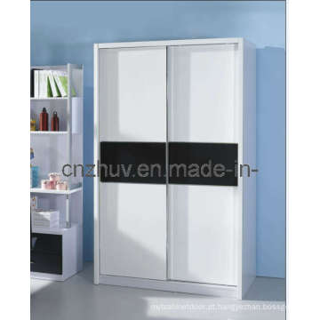 Projeto do Wardrobe do MDF da melamina (WR-11002)